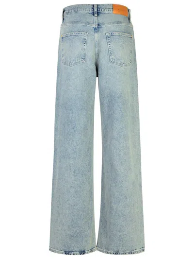7 For All Mankind Ultra High Rise Jo Cropped Jeans In Sandalwood In Blue