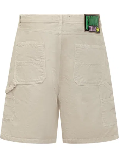 Barrow Canvas Shorts In Beige