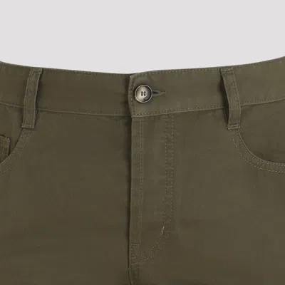Saint Laurent Men's Slim Fit Pants In Green