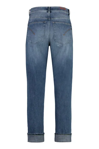 Shop Dondup Paco Slim Fit Jeans In Navy