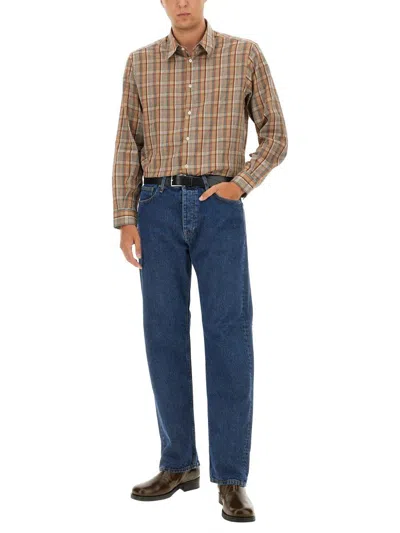 Sunflower Organic Cotton Straight-leg Jeans In Blue