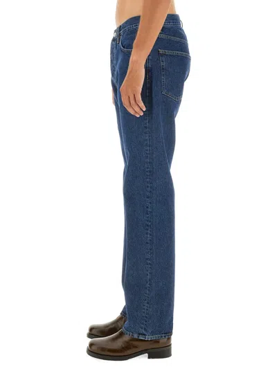 Sunflower Organic Cotton Straight-leg Jeans In Blue