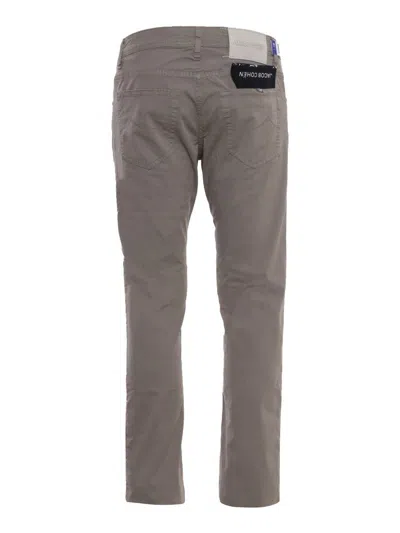 Jacob Cohen Nick Chino Trousers In Gray