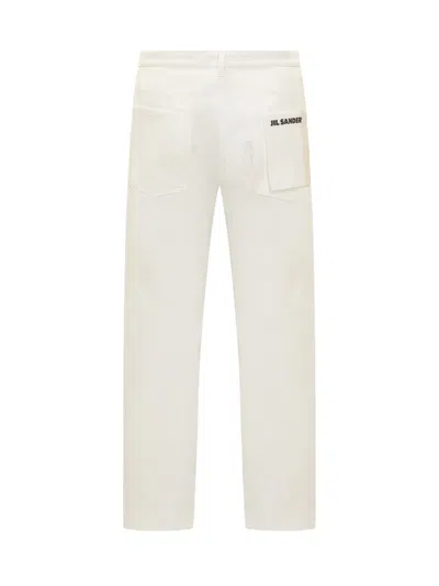 Jil Sander 03 Jeans In White