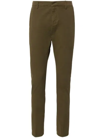Dondup Gaubert Jeans With Pockets And Loops In Brown