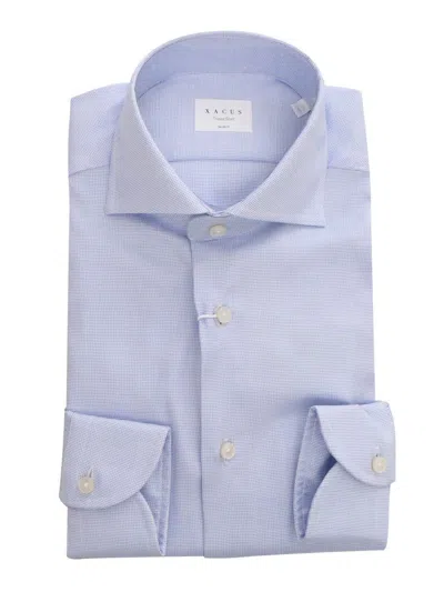 Xacus Cotton Tailor Fit 'active' Shirt In Multicolor