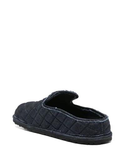Birkenstock Eliscu Stone Washed Denim Mule In Blue