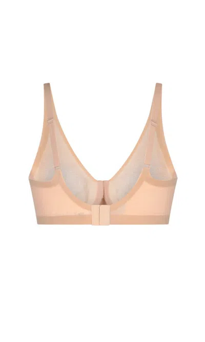 Wolford 'tulle Flock Full' Bra In Pink