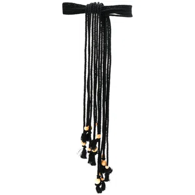 Philosophy Di Lorenzo Serafini Polyester Belts In Black