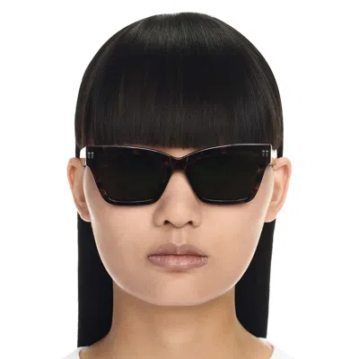 Off-white Cincinnati - Havana / Green Sunglasses In Havana