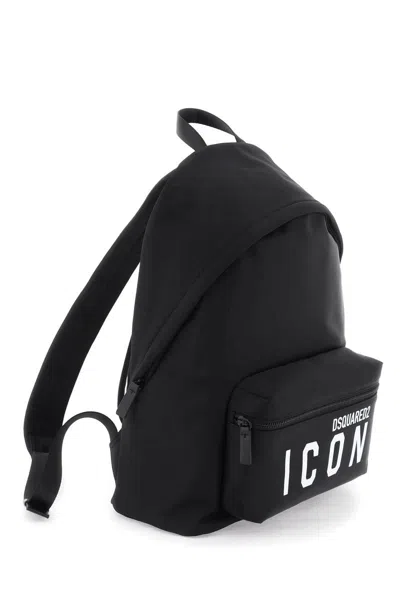 Shop Dsquared2 Backpacks In Blk