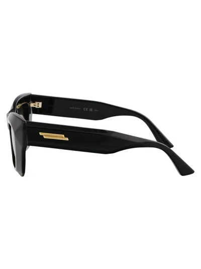 Bottega Veneta Sunglasses In 001 Black Black Grey