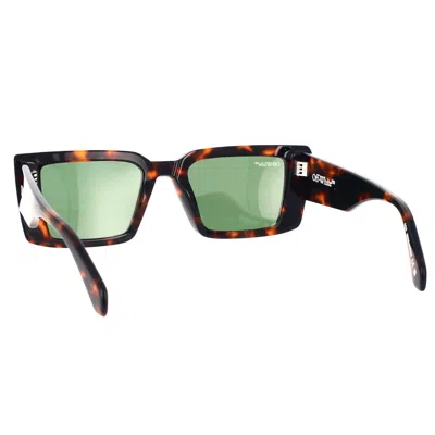 Off-white Sunglasses In Havana