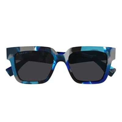 Gucci Eyewear Sunglasses In Blue