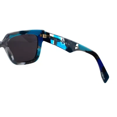 Gucci Eyewear Sunglasses In Blue