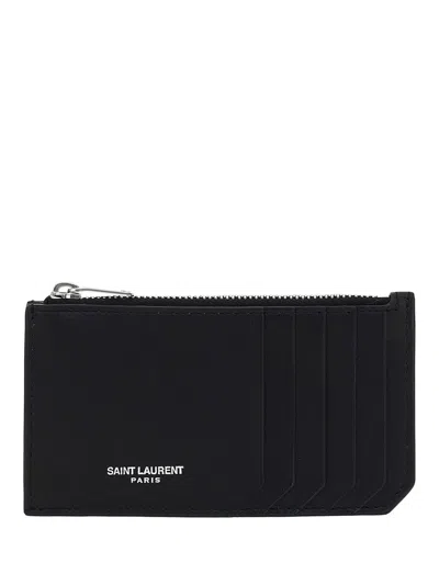 Saint Laurent Wallets In Nero