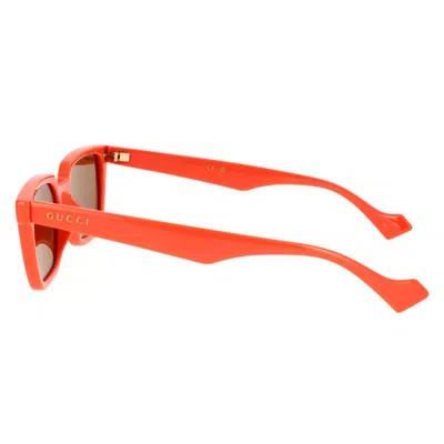Gucci Eyewear Sunglasses In Orange