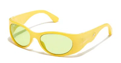 Junk Plastic Rehab June - Beam Sunglasses In Yellow