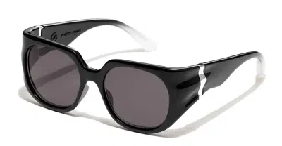 Junk Plastic Rehab Jingo - Eclipse Fade Sunglasses In Black Fade
