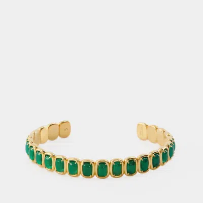 Ivi Toy Gem-embellished Bracelet In Green