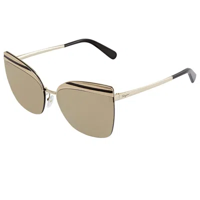 Ferragamo Salvatore  Sunglasses In Gold