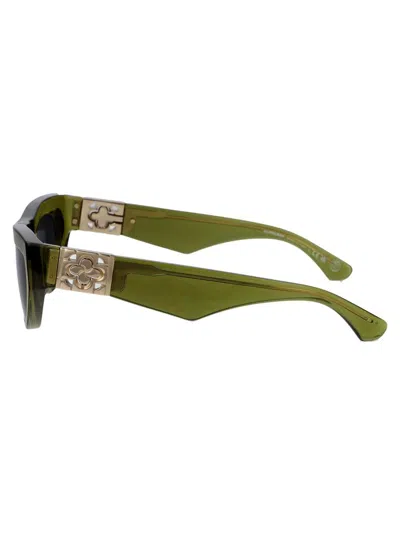 Burberry Cat Eye Sunglasses 0 Be4422 U 411887 In 411887 Green