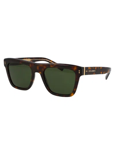 Dolce & Gabbana Sunglasses In 502/71 Havana
