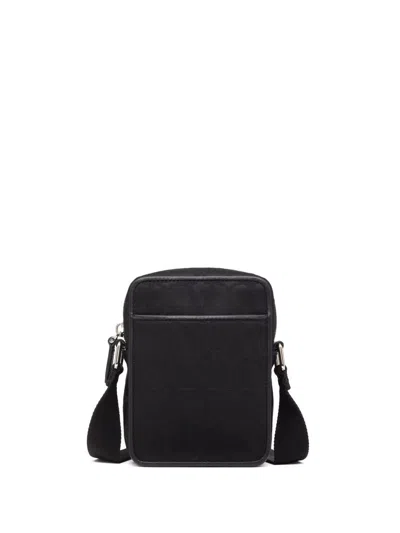 Valentino Garavani Men Toile Iconographe Crossbody Bag In Black