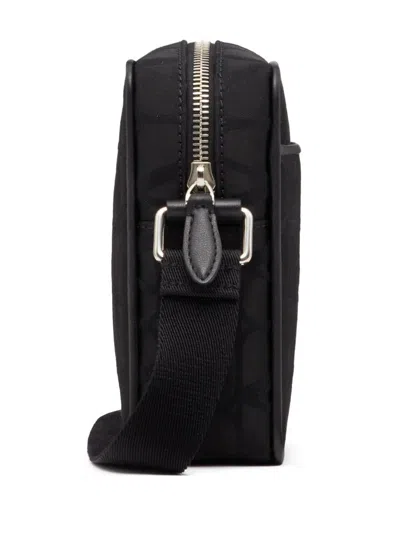 Valentino Garavani Men Toile Iconographe Crossbody Bag In Black