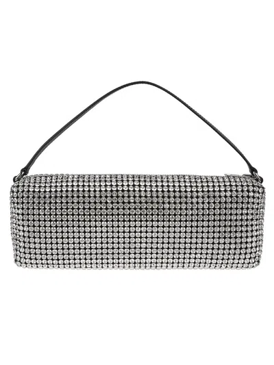 Alexander Wang Rectangular Heiress Handbag In White