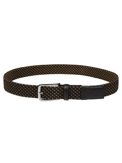 Hogan Leather Belt In Brown