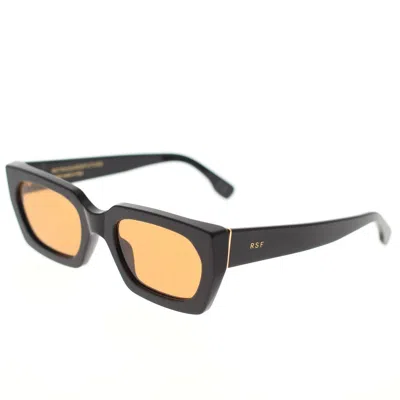 Retrosuperfuture Rectangular Frame Sunglasses In Black