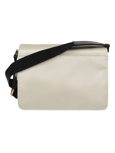 Marni Trunk Light Medium Bag In White