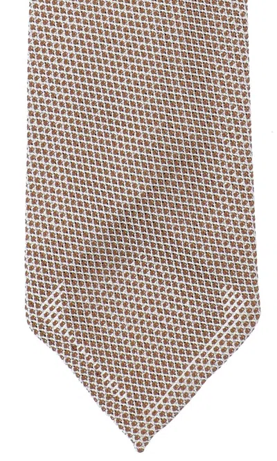 Finamore 1925 Finamore Ties In Brown