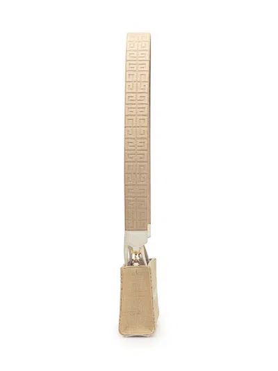Givenchy G-tote Mini Bag In Beige