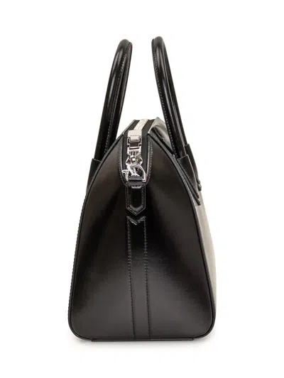 Givenchy Calf Leather Antigona Small Bag Handbag Women In Black