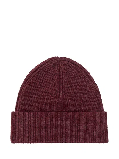 Jw Anderson Logo Beanie In Red