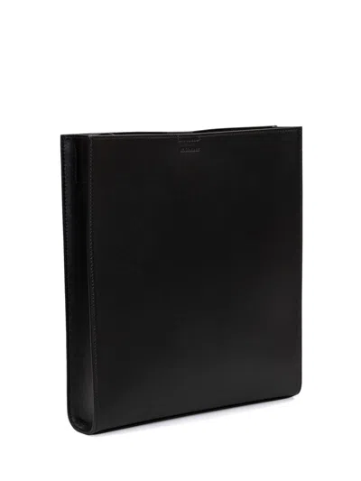 Jil Sander Tangle Medium Bag In Black