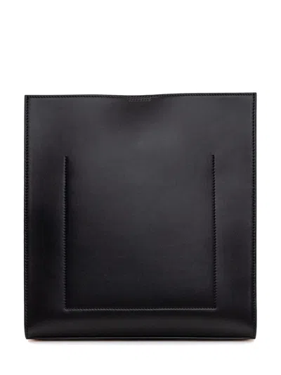 Jil Sander Tangle Medium Bag In Black