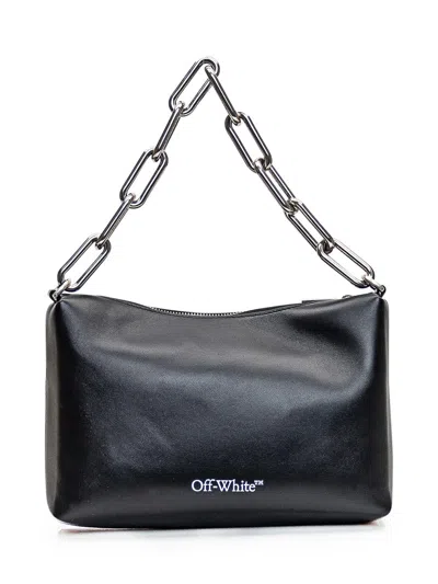 Off-white Pouch With Inscription In Black