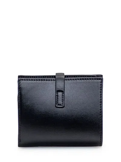 Palm Angels Monogram Wallet In Black