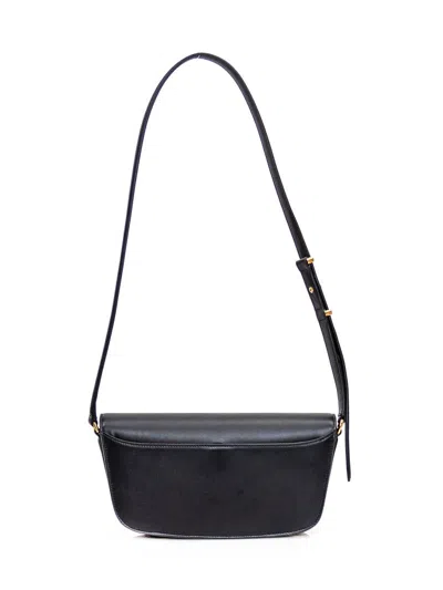 Ferragamo Trapezio S Bag In Black