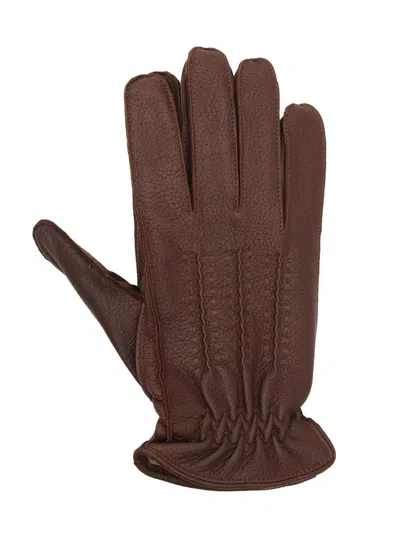 Claudio Orciani Gloves In Brown