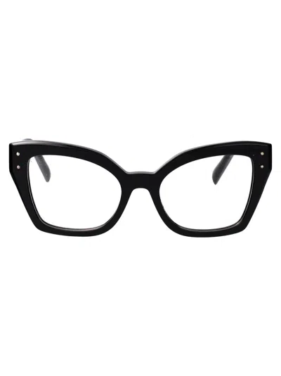 Dolce & Gabbana Butterfly-frame Glasses In 501 Black