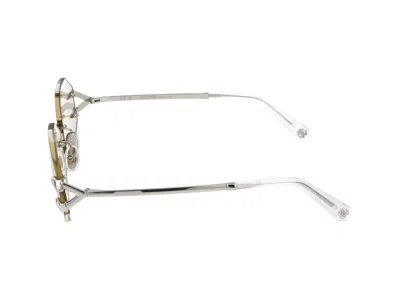 Roberto Cavalli Sunglasses In Palladium Polished Total