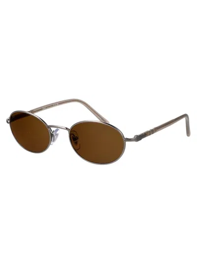 Persol Sunglasses In 513/33 Gunmetal