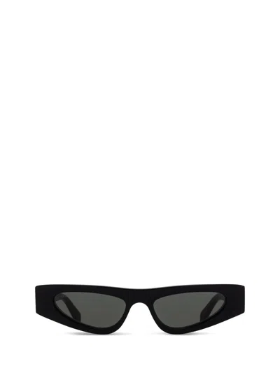 Gucci Acetate Sunglasses With Engraved Logo On The Side In Black