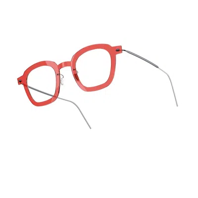 Lindberg N.o.w. 6587 C12 - Pu16 Glasses In C12 - Pu16 Red