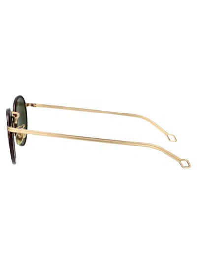 Giorgio Armani 0ar6163j Sunglasses In Gold