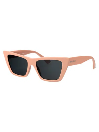 Jimmy Choo 53mm Cat Eye Sunglasses In Pink